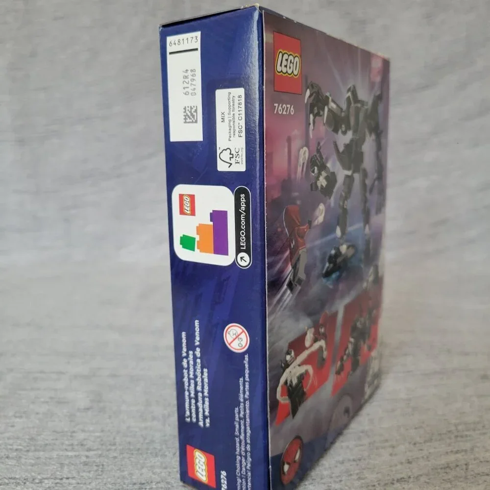LEGO Marvel 76276 Venom Mech Armor vs. Miles Morales